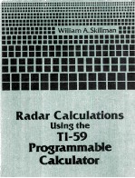 Radar Calculations <em>using</em> <em>the</em> TI-59 Programmable Calculator