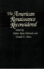 THE A<em>M</em>ERICAN RENAISSANCE RECONSIDERED