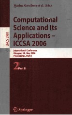 Lecture Notes <em>in</em> Computer Science <em>3</em>981 Computational Science <em>and</em> <em>Its</em> <em>Applications</em>-ICCSA 2006 <em>In</em>terna