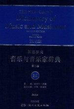 新格罗夫音乐与音乐家辞典  第2版  29