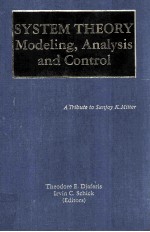 System Theory:<em>Modeling</em>