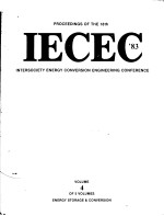 18TH INTERSOCIETY ENERGY CONVERSION <em>ENGINEERING</em> CONFERENCE  VOLUME 4  ENERGY STORAGE & CONVERSION