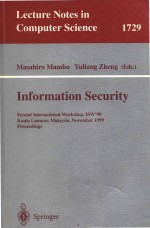 <em>Information</em> security Second International Workshop