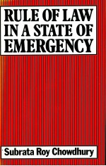 RULE <em>OF</em> LAW <em>IN</em> A STATE <em>OF</em> EMERGENCY