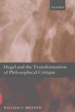 HEGEL AND THE TRANS<em>F</em>ORMATION O<em>F</em> PHILOSOPHICAL CRITIQUE