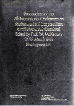 Proceedings of the 7th International Conference on AUTOMATED INSPECTION AND PRODUCT <em>CONTROL</em>