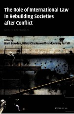 THE TOLE <em>OF</em> <em>IN</em>TERNATIONAL LAW <em>IN</em> REBUILD<em>IN</em>G SOCIETIES <em>AFTER</em> CONFLICT GREST EXPECTATIONS