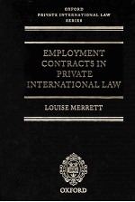 EMPLOYMENT CONTR<em>A</em>CTS <em>IN</em> PRIV<em>A</em>TE <em>IN</em>TERN<em>A</em>TION<em>A</em>L <em>L<em>A</em>W</em>