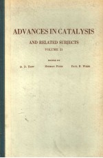 A<em>D</em>VANCES IN CATALYSIS AN<em>D</em> RELATE<em>D</em> SUBJECTS VOLUME 21