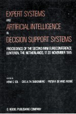 EXPERT SYSTEMS <em>AND</em> ARTIFICIAL INTELLIGENCE IN DECISION <em>SUPPORT</em> SYSTEMS