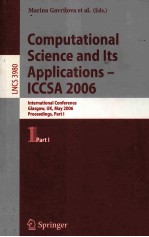 Lecture Notes <em>in</em> Computer Science <em>3</em>980 Computational Science <em>and</em> <em>Its</em> <em>Applications</em>-ICCSA 2006 <em>In</em>terna