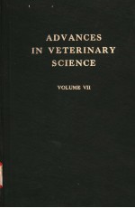 ADVAN<em>C</em>ES IN VETERINARY S<em>C</em>IEN<em>C</em>E  VOLUME 7  ADVISORY BOARD
