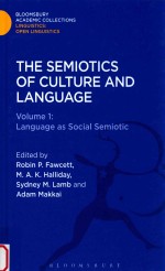 semiotics of culture and <em>language</em>  <em>volume</em> 1<em>language</em> as social semiotic