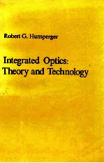 INTEGRATED OPTICS:THEORY <em>AND</em> TECHNOLOGY