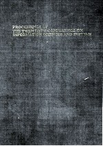 PROCEE<em>D</em>INGS O<em>F</em> CON<em>F</em>ERENCE ON IN<em>F</em>ORMATION SCIENCES AN<em>D</em> SYSTEMS