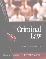 CRIM<em>IN</em><em>A</em>I <em>L<em>A</em>W</em> 12TH <em>EDITION</em>