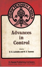 Advances <em>in</em> Control <em>Volume</em> II