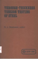 <em>THROUGH</em>-THICKNESS TENSION TESTING OF STEEL