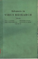<em>ADVANCES</em> <em>IN</em> VIRUS RESEARCH