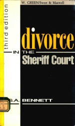 <em>A</em> SHORT <em>GUIDE</em> <em>TO</em> DIVORCE IN <em>THE</em> SHERIFF COURT