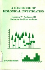 <em>A</em> H<em>A</em>NDBOOK <em>OF</em> BIOLOGIC<em>A</em>L INVESTIG<em>A</em>TION  <em>FOURTH</em> <em>EDITION</em>