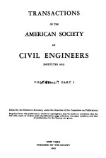 TRANSACTIONS OF <em>THE</em> AMERICAN SOCIETY OF CIVIL ENGINEERS  VOLUME 127  PART 1