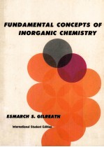 Fundamental Concepts <em>of</em> <em>In</em>organic Chemistry <em>In</em>ternational Student <em>Edition</em>