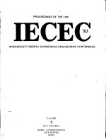 18TH INTERSOCIETY ENERGY CONVERSION <em>ENGINEERING</em> CONFERENCE  VOLUME 5  ENERGY CONSERVATION LATE PAPER