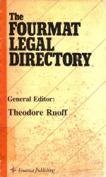 THE FOURMAT LAEGAL DIRECTORY <em>GENERAL</em> EDITOR:THEODORE RUOFF