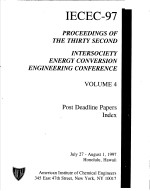 IECEC-97  PROCEEDINGS OF THE THIRTY-SECOND  INTERSOCIETY ENERGY CONVERSION <em>ENGINEERING</em> CONFERENCE  V