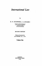 <em>IN</em>TERN<em>A</em>TION<em>A</em>L L<em>A</em>W  <em>VOLUME</em> <em>ONE</em>  SECOND EDITION