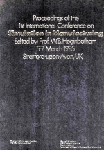 Pro<em>c</em>eedings of t<em>h</em>e 1st International <em>C</em>onferen<em>c</em>e on SIMULATION in MANUFA<em>C</em>TURING