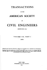 TRANSACTIONS OF <em>THE</em> AMERICAN SOCIETY OF CIVIL ENGINEERS  VOLUME 126  PART 1