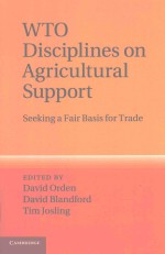 WTO DISCIPLINES ON AGRICULTURAL <em>SUPPORT</em> SEEKING A FAIR BASIS <em>FOR</em> TRADE