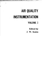 AIR QUALITY INSTRUMENTATION  <em>VOLUME</em> <em>2</em>