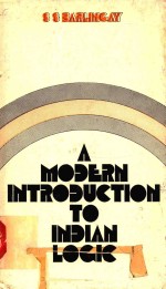 A MODERN INTRODUCTION TO INDIAN <em>LOGIC</em>