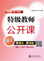 特级教师公开课  数学  六年级第二学期