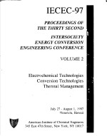 IECEC-97  PROCEEDINGS OF THE THIRTY-SECOND  INTERSOCIETY ENERGY CONVERSION <em>ENGINEERING</em> CONFERENCE  V