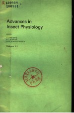 ADVANCES <em>IN</em> <em>IN</em>SECT PHYSIOLOGY  <em>VOLUME</em> 13