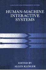 HUMAN-MACHINE <em>INTERACTIVE</em> SYSTEMS