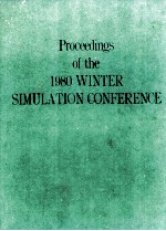 Proceedings <em>of</em> 1980 WINTER SIMULATION CONVERENCE