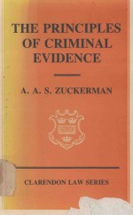 THE <em>PRINCIPLES</em> OF CRIMINAL EVIDENCE