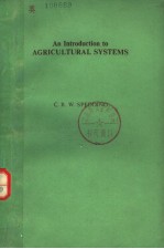 AN INTRODUCTION <em>TO</em> AGRICULTURAL <em>SYSTEMS</em>