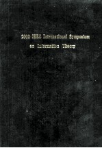 proceedings 2002 IEEE International Symposium on <em>Information</em> <em>Theory</em> Palais de Beaulieu Lausanne