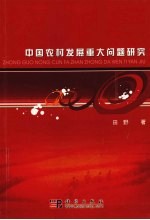 <em>中国</em>农村发展重大问题研究