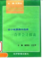 会计核算操作指南  合并会计报表