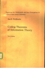 CODING THEOREMS OF <em>INFORMATION</em> <em>THEORY</em> THIRD EDITION