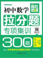 初中数学拉分题专项集训300题  9年级+中考