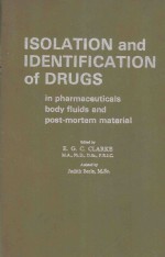 ISOLATION AND <em>IDENTIFICATION</em> <em>OF</em> DRUGS