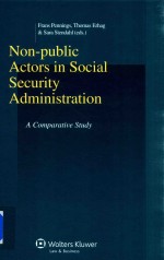 Non-<em>public</em> Actors <em>in</em> Social Security Adm<em>in</em>istration A Comparative Study